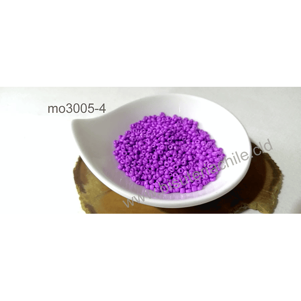 Mostacilla color lila de set de 40 grs. 11/0