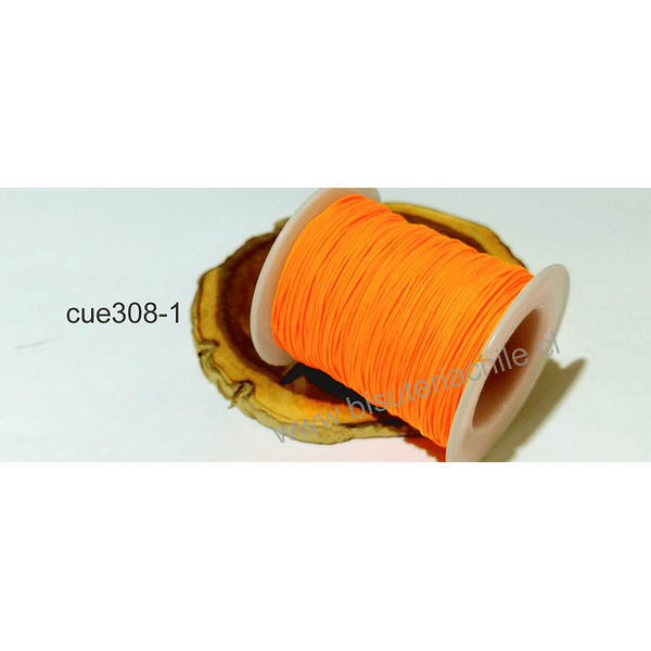 Tripolino de 0,5 mm color naranjo rollo de 50 metros