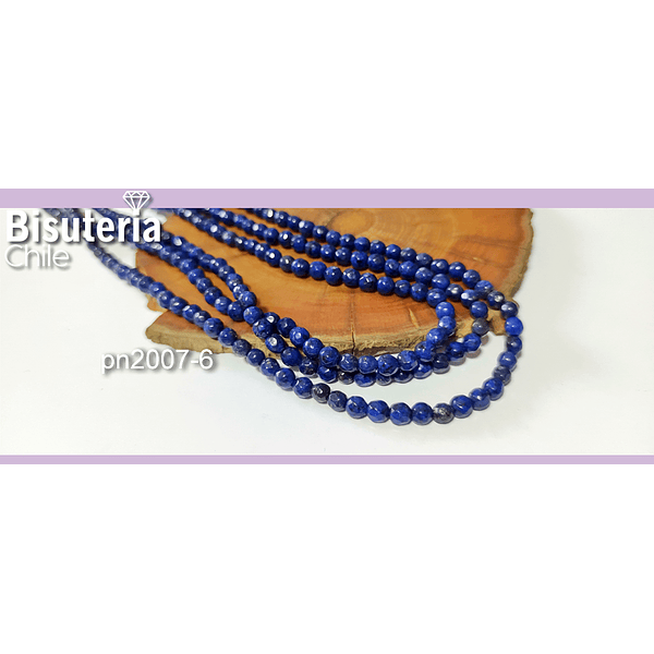 Agatas, Agata de 4 mm, en tono azul 95 piedras aprox