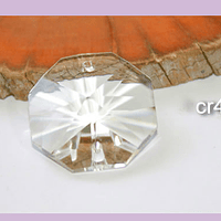 Cristal doble conexión, 17 mm x 10 mm de ancho, por unidad, especial para prismas