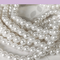 perla de fantasia 6mm , perla 145 perlas aprox