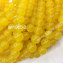 Aragonita 4 mm, tira de 90 piedras aprox.