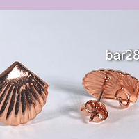 Base de aro baño de cobre, 15 mm, por par