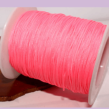 Tripolino de 0,5 mm rosado fuerte, rollo de 50 metros