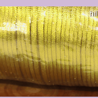 Cola de ratón dorado verdoso, rollo de 100 yadas, 2 mm de grosor