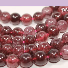 Granate 6,2 mm, tira de 60 piedras aprox