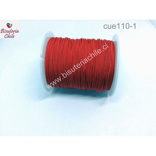 Tripolino de 0,5 mm color rojo, rollo de 50 metros