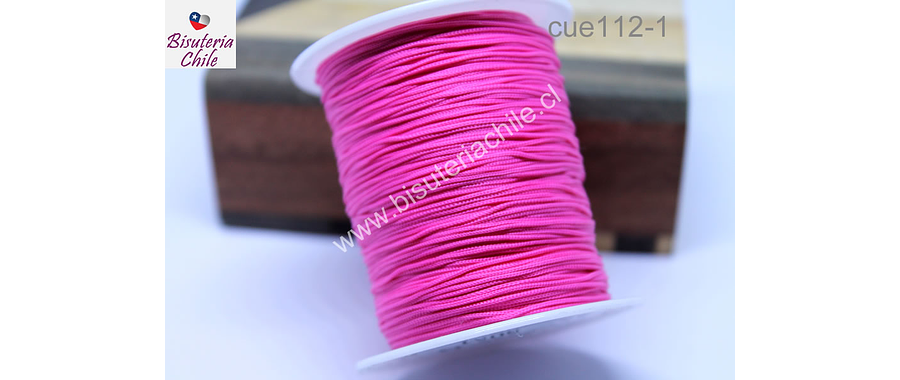 Tripolino de 0,5 mm color rosado fuerte rollo de 50 metros 