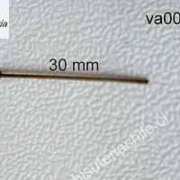 Vastago envejecido punta tipo clavo  30 mm de largo