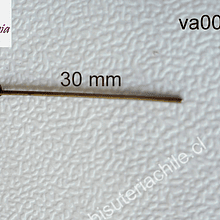 Vastago envejecido punta tipo clavo  30 mm de largo  set  20 gramos 