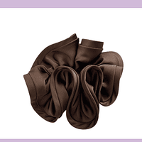 Scrunchies de gran tamaño para mujer, bandas elásticas para el cabello, tela de satén, 15 cm de ancho por unidad