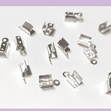 Terminal plateado 3 mm de ancho y 4 mm de largo set de 20 unidades