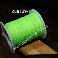 Tripolino de 0,5 mm color verde limón rollo de 50 metros