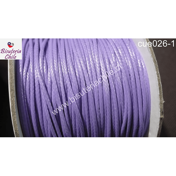 Simil cuero color lila, 1 mm de espesor, por metro