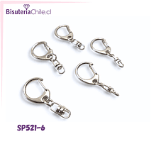 Base de llavero 24x 13 mm, set de 5 unidades