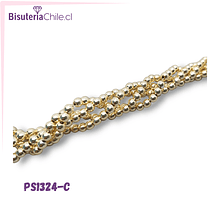 Hematite dorado claro de 2 mm, tira de 120 piedras aprox