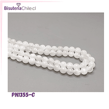 Piedra Luna original de 5.5 mm, tira de 35 piedras