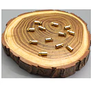 Terminal baño de oro, 8 x 2,7 mm, set de 12 unidades