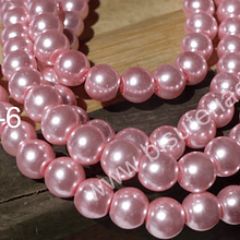  imitación perla 6 mm, tira de 145 perlas