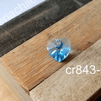 Cristal austriaco en forma de corazón, 10 x 10 mm, por unidad