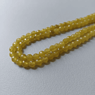 Agata facetada de 4 mm, tira de 95 piedras aprox