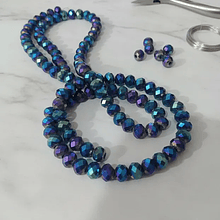 Cristal 10 x 8 mm, amarillo set de 20 unidades