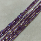 Cristal facetado 1.5 mm en color lila tornasol 195 cristales aprox