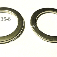 Argollas plateadas planas, 28 mm de diámetro, set de 2 unidades