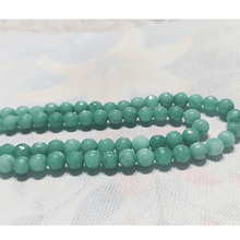 Agata de 6 mm en tono jade tira de 60 piedras aprox-