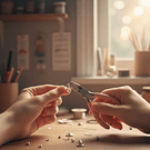 Set Alicates 3 Piezas bisuteria Doblar, Aplastar Y Cortar- COPIA