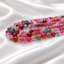 Agata de 6 mm multicolor tira de 60 piedras aprox-