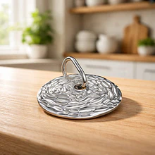 Colgante baño de plata, 68mm, por unidad