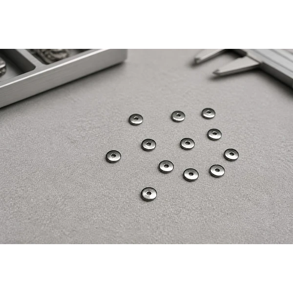 separador de acero 4 mm, set de 10 unidades