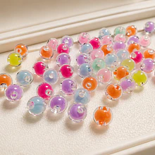 Perlas inyectadas de 8 mm, set de 20 grs