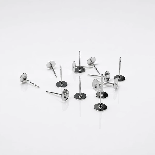 Tope de aros acero, 6 mm, set de 10 unidades