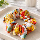 Scrunchies Winnie Pooh, para el cabello, 14 cm de ancho por unidad