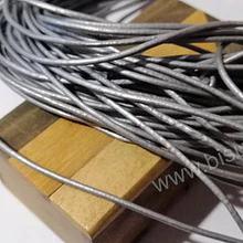 Cuero plateado 2 mm, por metro