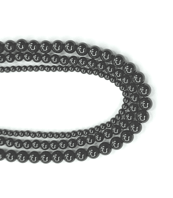 Ónix Negro 4mm. 6mm y 8mm