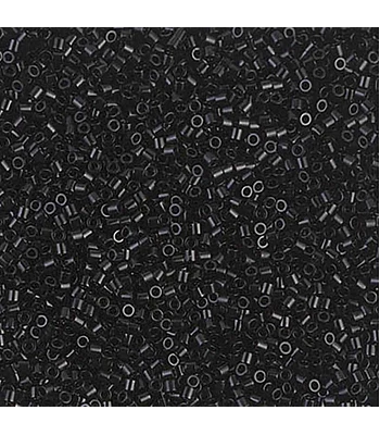 Delica  10/0 negro, 10