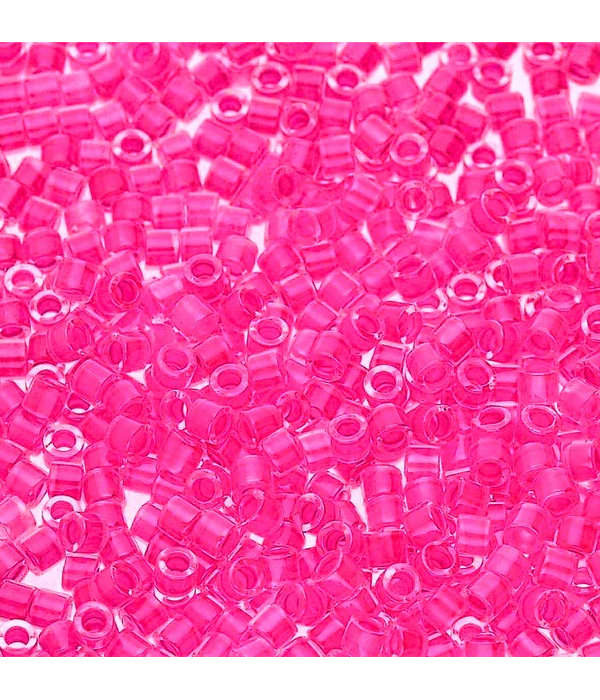 Delica 10/0 Rosado fluor, 2035