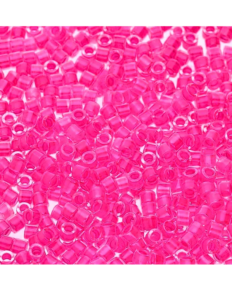 Delica 10/0 Rosado fluor, 2035