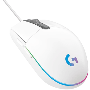 Mouse Gamer Logitech G203 RGB Lightsync USB Blanco - 8000 DPI - 1000Hz