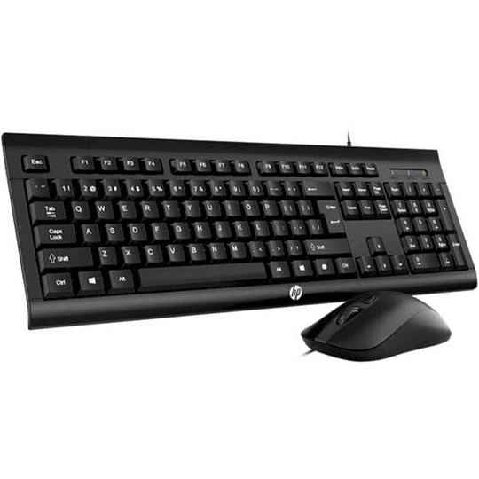 COMBO TECLADO MOUSE HP KM100 ESPAÑOL CABLEADO