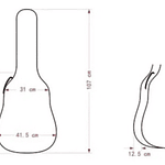 Funda Para Guitarra Acústica 40 Pulgadas