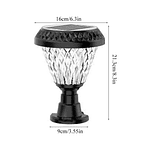Focos Solares Farol Led C/panel Solar Para Exterior Premium