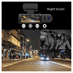 Camara Seguridad Auto 1080p Hd Vision Nocturna, 3.16 Inch