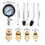 Medidor De Compresión Cilindros Compresimetro Para Moto,auto