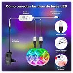 Cinta Luces Tira Rgb Led 20 Metros Wifi Alexa App Control