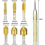 Herramienta De Perforación Para Carpintería 23 Piezas