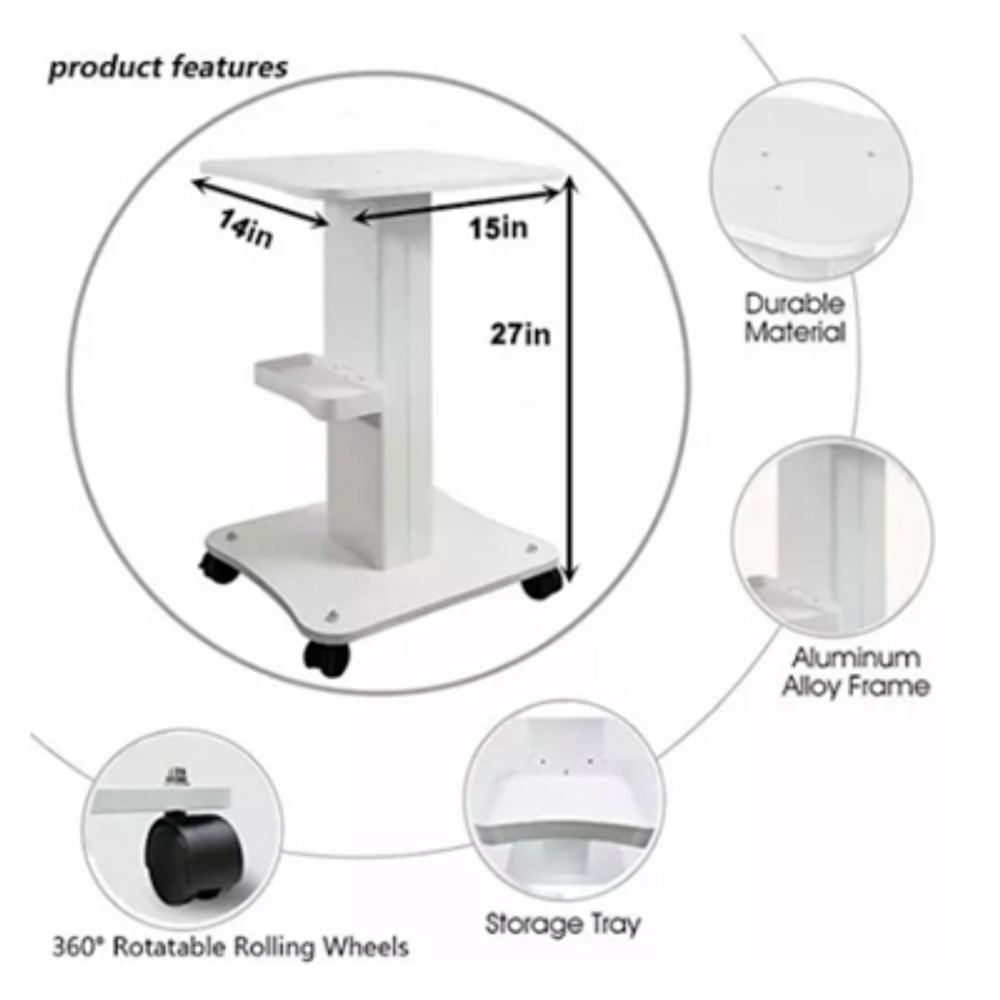 Carro Móvil Estética Spa Soporte Maquinas Mesa Estéticas